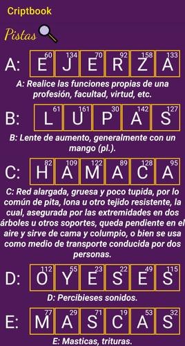 Criptogramas Literarios Captura de pantalla 3