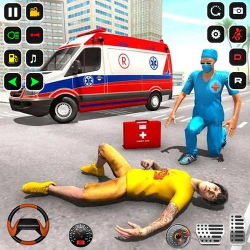 Police Rescue Ambulance Games应用截图第1张