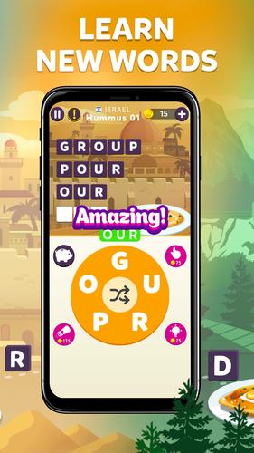 Wordelicious - Fun Word Puzzle应用截图第2张