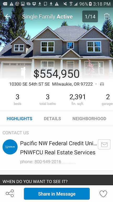 PNWFCU Real Estate Services スクリーンショット 2