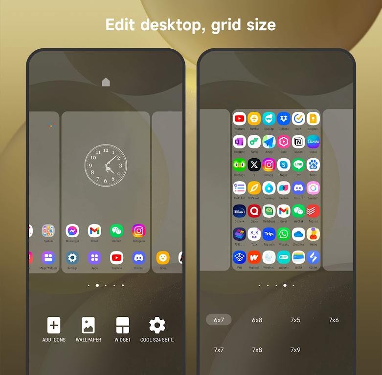 Cool S24 Launcher Galaxy OneUI Mod स्क्रीनशॉट 4
