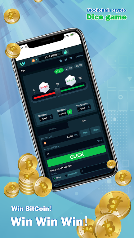 Crypto Dice Captura de tela 1