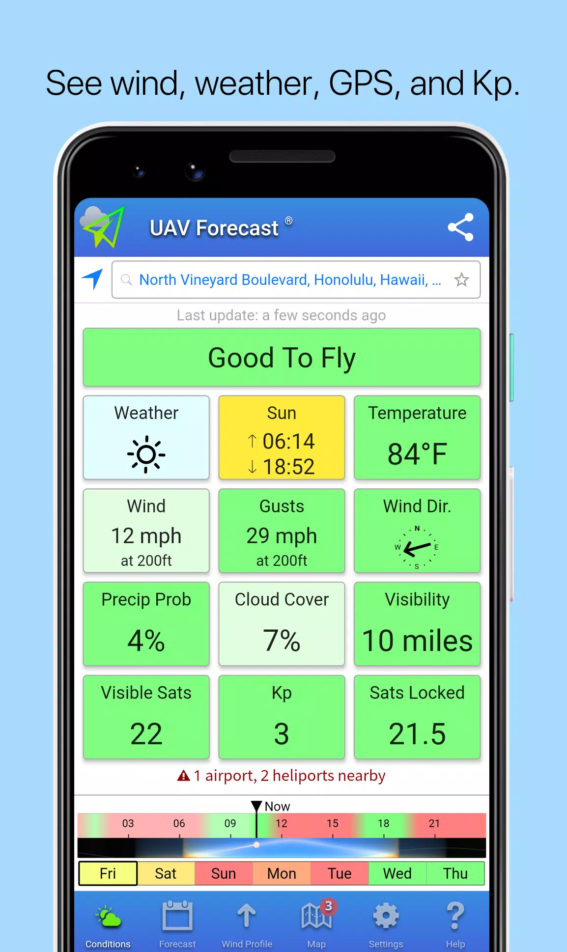 UAV Forecast Captura de tela 1