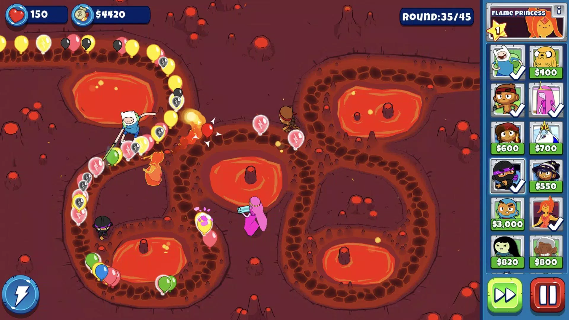 Bloons Adventure Time TD应用截图第4张