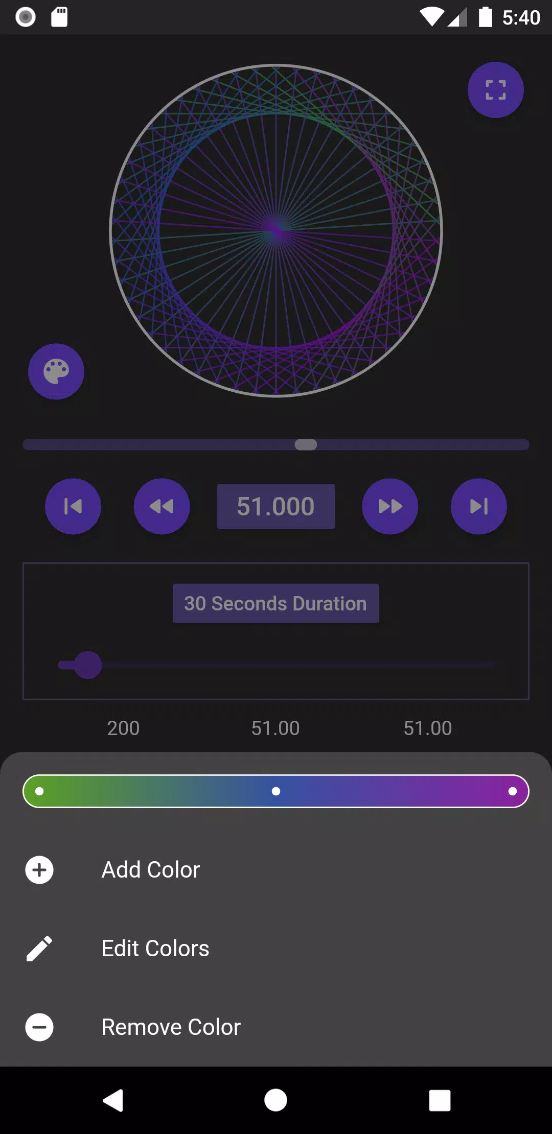 Circled Around Mandelbrot Set Screenshot 2