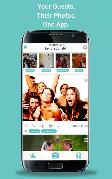 WedPics - Wedding Photo App Capture d'écran 1