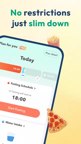 Litely: Fasting Plan & Tracker Capture d'écran 2