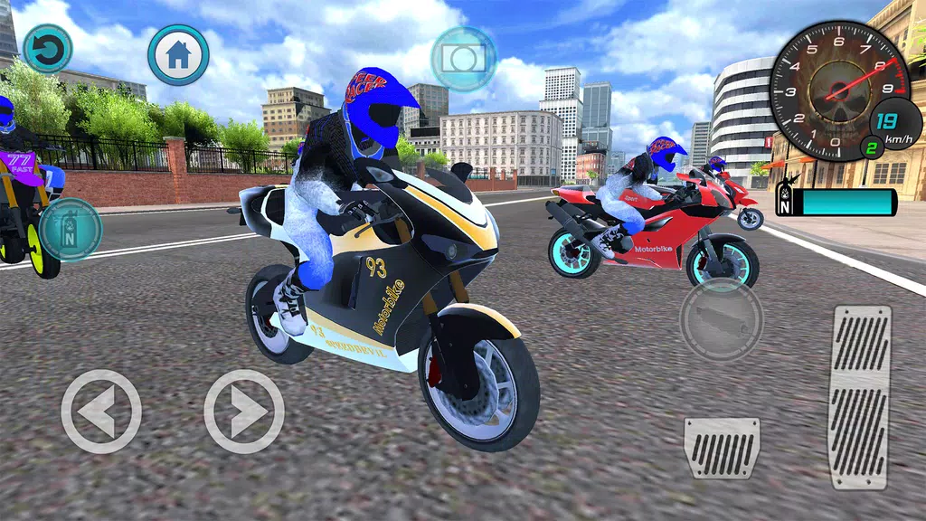 Real Moto Bike City Racing 스크린샷 1