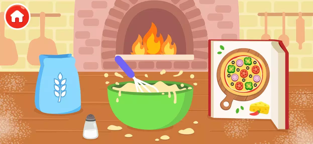 Pizza Cooking Games for Kids Captura de tela 2