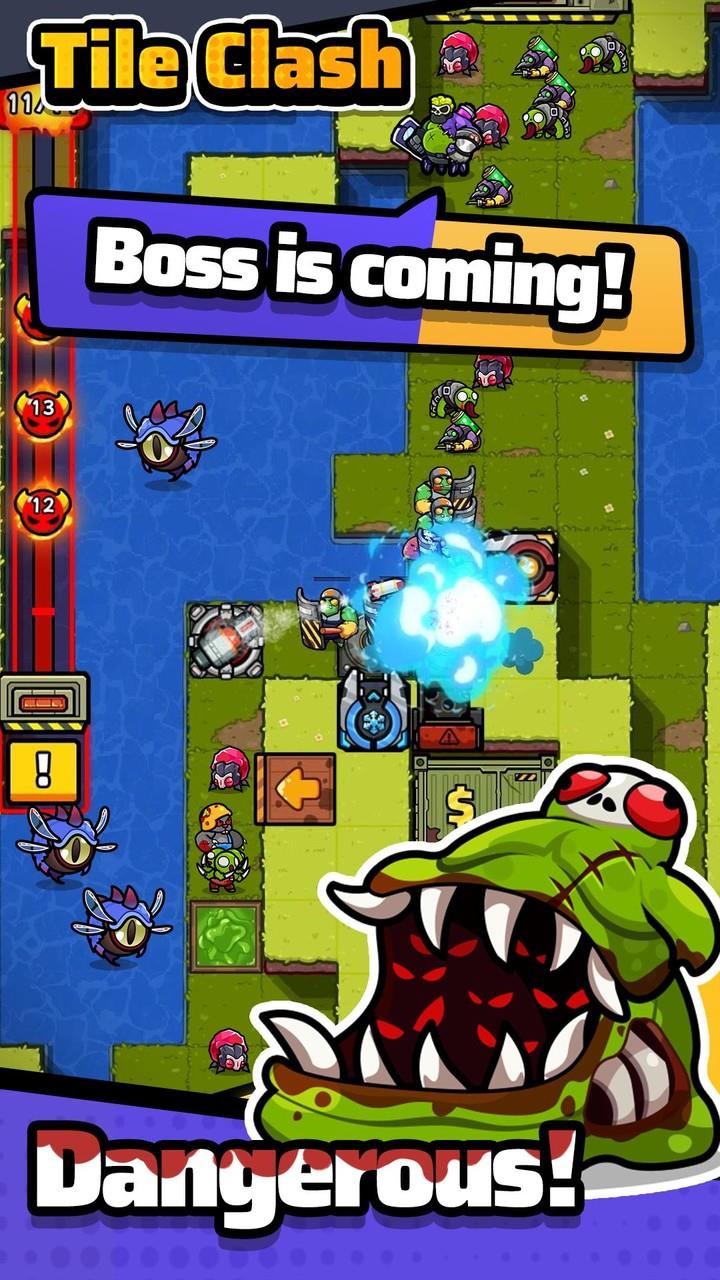 Tile Clash TD:Trap Defense應用截圖第2張