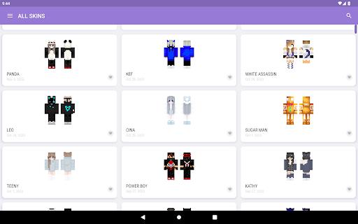 Skins for Minecraft 2 Captura de tela 1