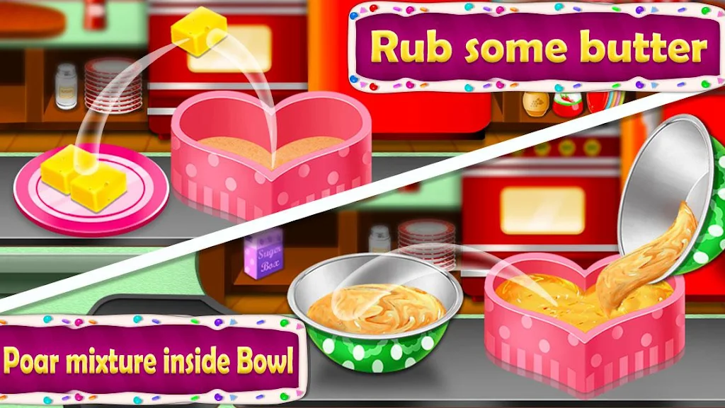 Cake Cooking & Decorate Games Captura de pantalla 3