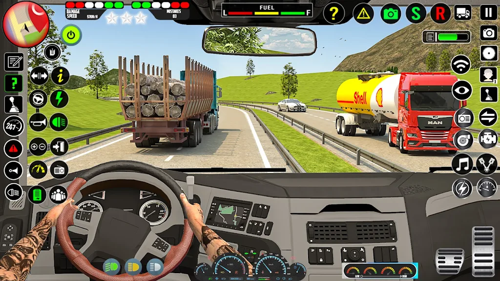 Cargo Oil Tanker Truck Game 3d スクリーンショット 2