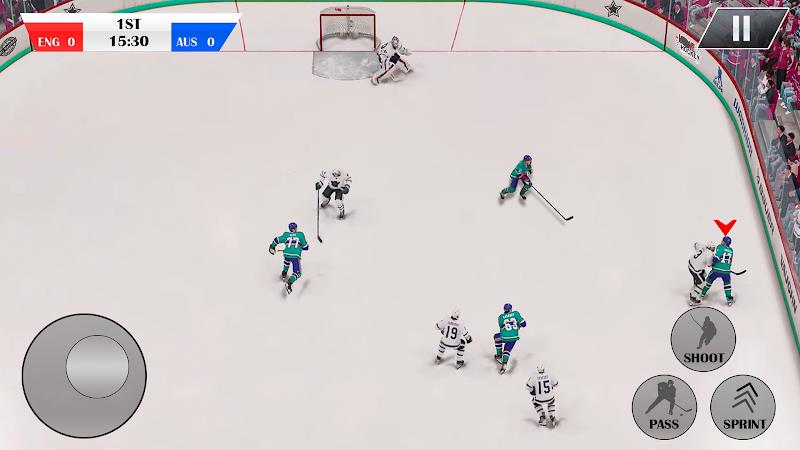 Ice Hockey Games 3D Ice Rage Screenshot 3