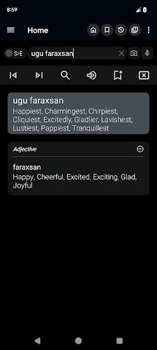 English Somali Dictionary Captura de pantalla 2