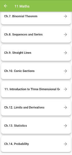 Class 11 Maths for 2023-24 Captura de tela 3