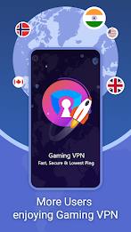 Gaming VPN | Cleaner & Booster スクリーンショット 1