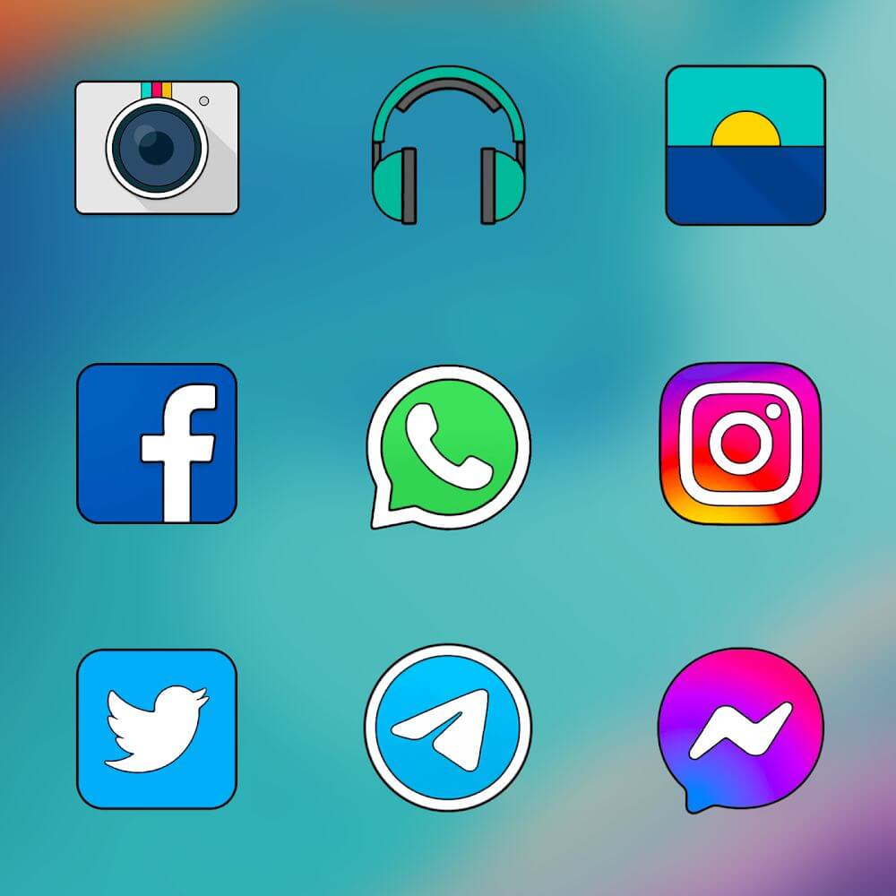 Oxigen HD - Icon Pack Mod应用截图第2张