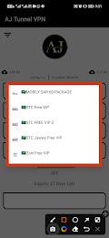 AJ TUNNEL VPN स्क्रीनशॉट 4
