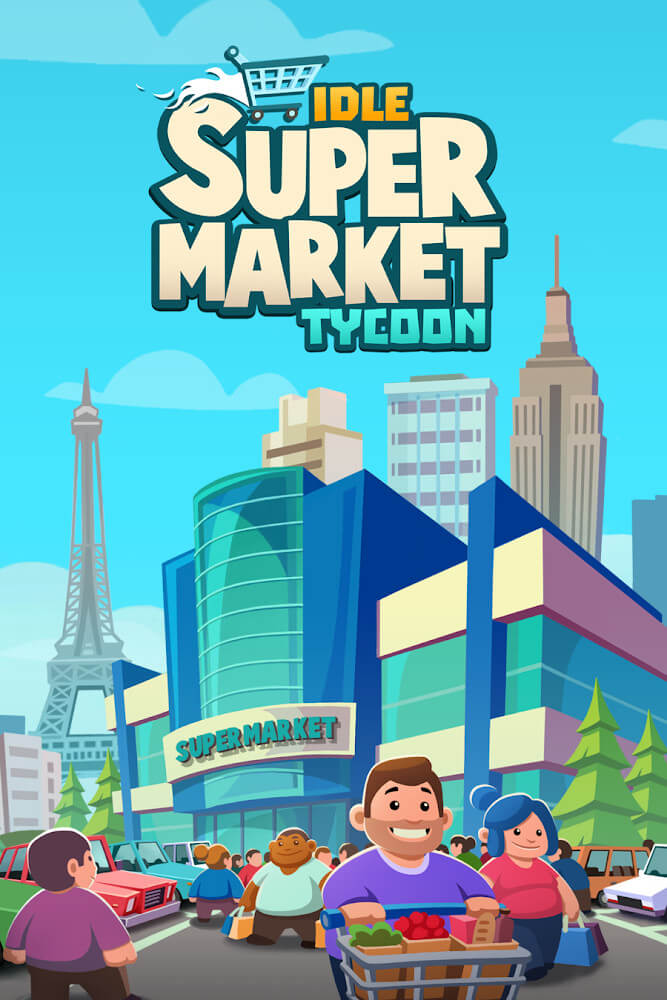 Idle Supermarket Tycoon Mod Capture d'écran 1