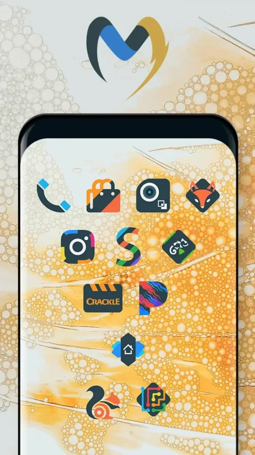 Material UI Dark Icon Pack Captura de tela 4