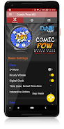 Comic Pow HD Watch Face Captura de tela 4