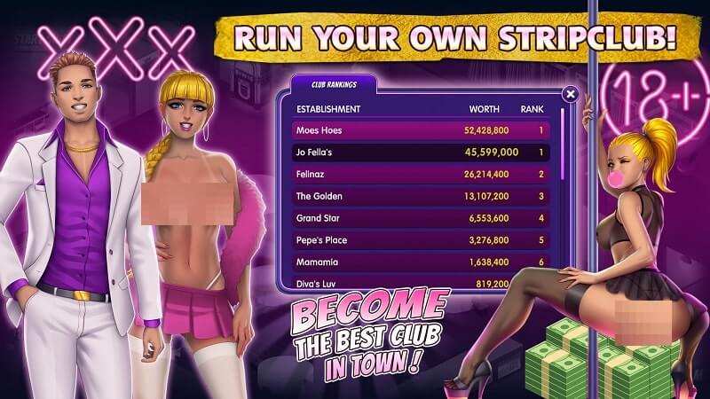 Strip Club Tycoon स्क्रीनशॉट 1