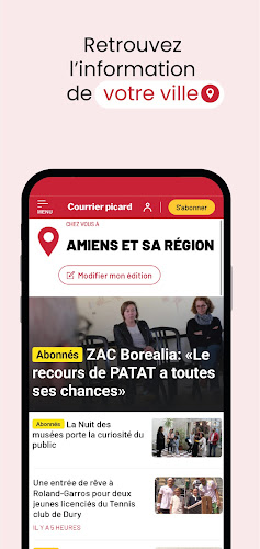 Courrier picard : Actu & vidéo 스크린샷 1