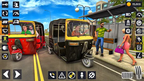 TukTuk Auto Rickshaw:City Taxi スクリーンショット 1