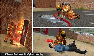 Fire Truck: Firefighter Game Скриншот 4