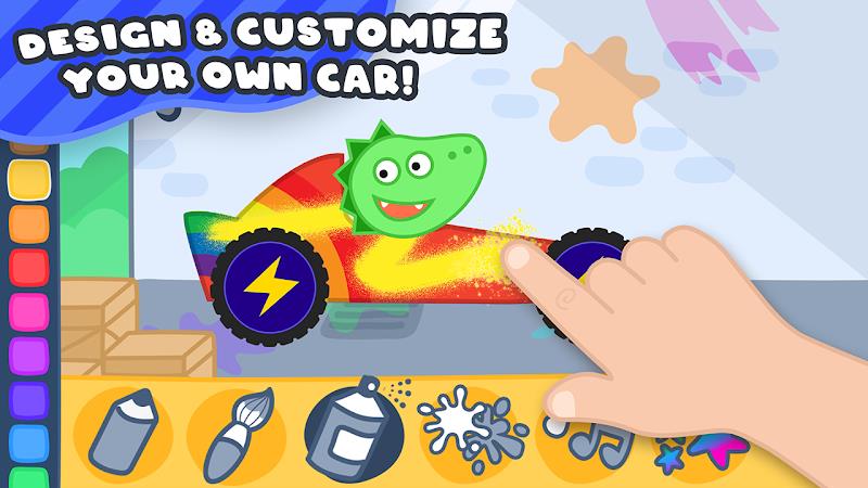 Racing Cars for kids Screenshot 2