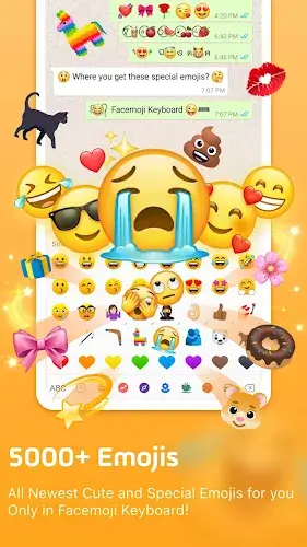 Facemoji:Emoji Keyboard&ASK AI スクリーンショット 2