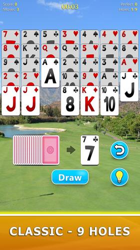 Golf Solitaire Capture d'écran 3