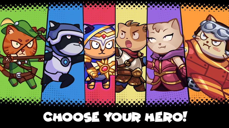 Cat Legend: Idle RPG War スクリーンショット 3
