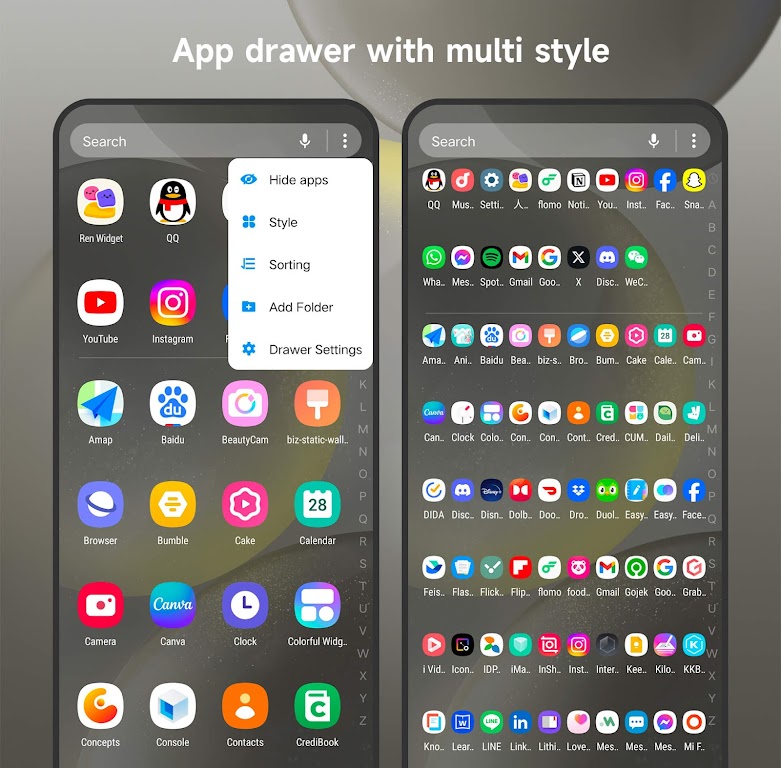 Cool S24 Launcher Galaxy OneUI Mod स्क्रीनशॉट 3