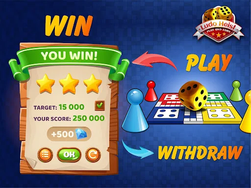 Ludo Heist - Lodo Dice Games Screenshot 1