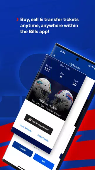 Buffalo Bills Mobile应用截图第4张