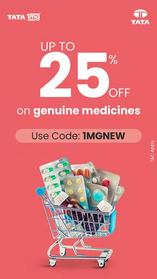 TATA 1mg Online Healthcare App应用截图第1张