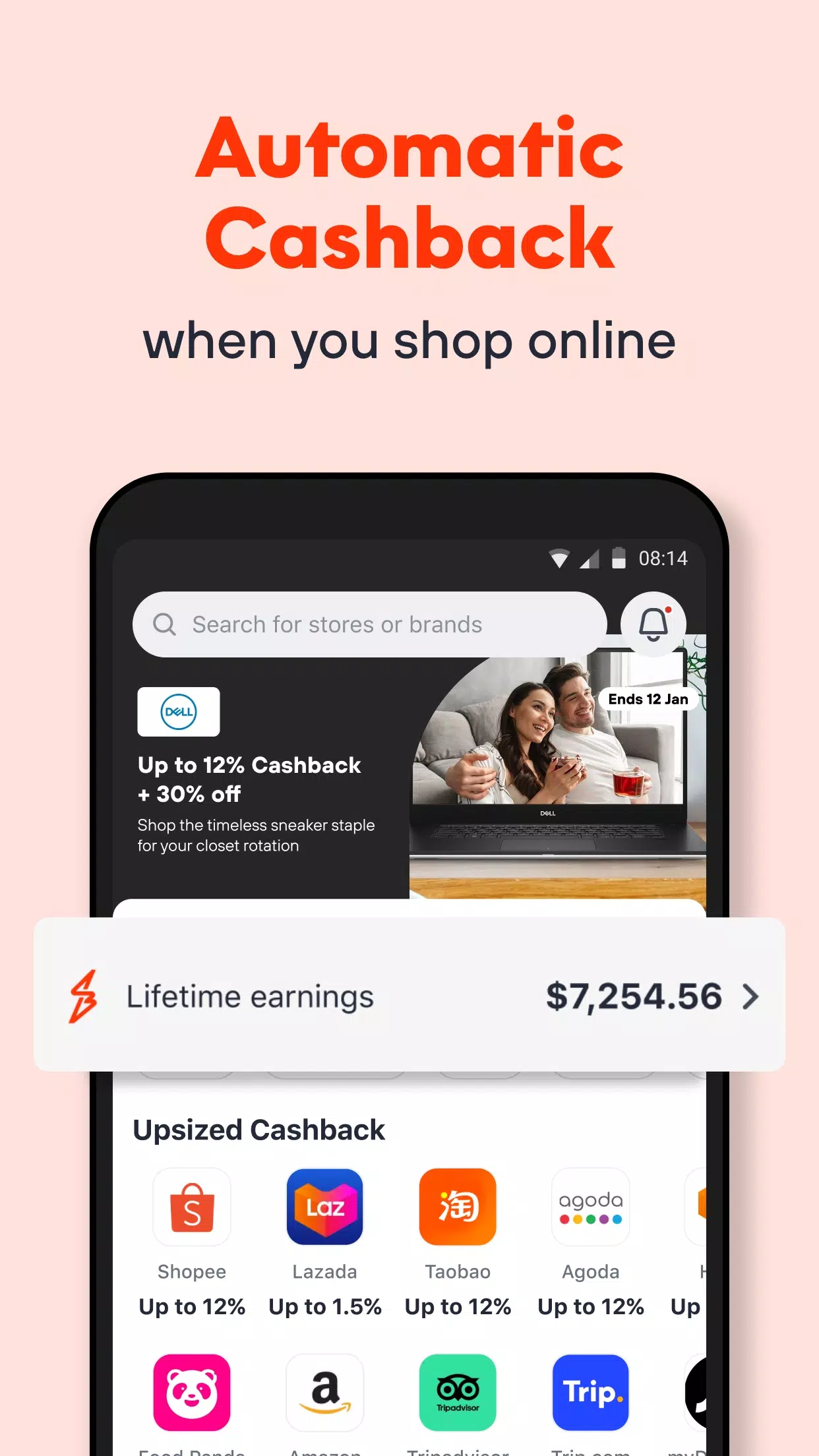 ShopBack - Shop with Cashback Captura de pantalla 1