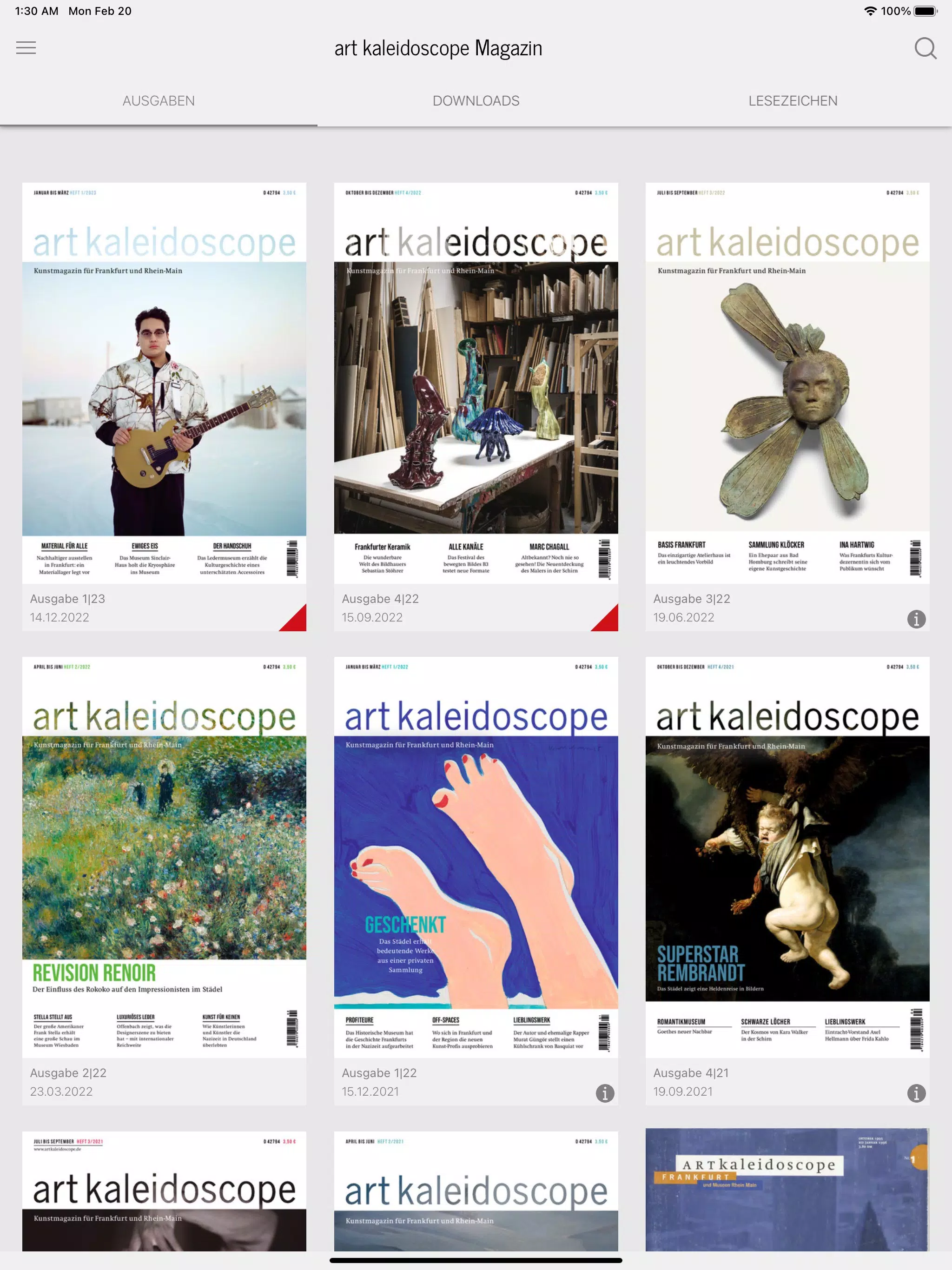 art kaleidoscope Magazin應用截圖第1張