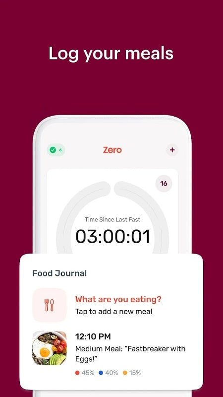 Zero - Intermittent Fasting Captura de pantalla 3