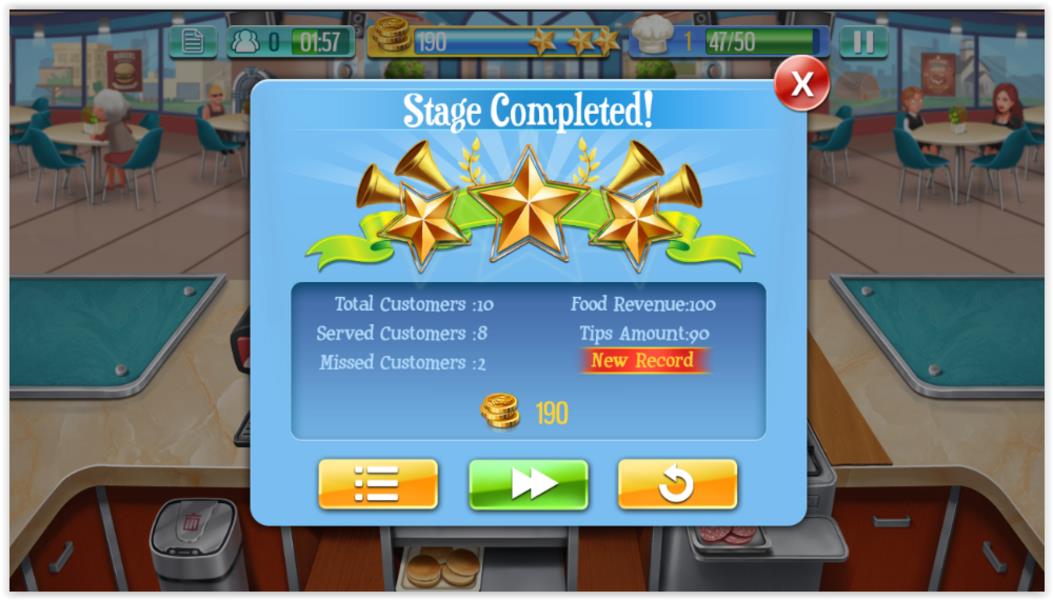 Crazy Cooking - Star Chef Captura de pantalla 1