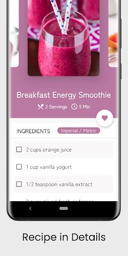 Healthy Smoothie: 500+ Recipes Captura de pantalla 4