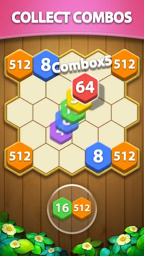 Hexa Block Puzzle - Merge!应用截图第2张