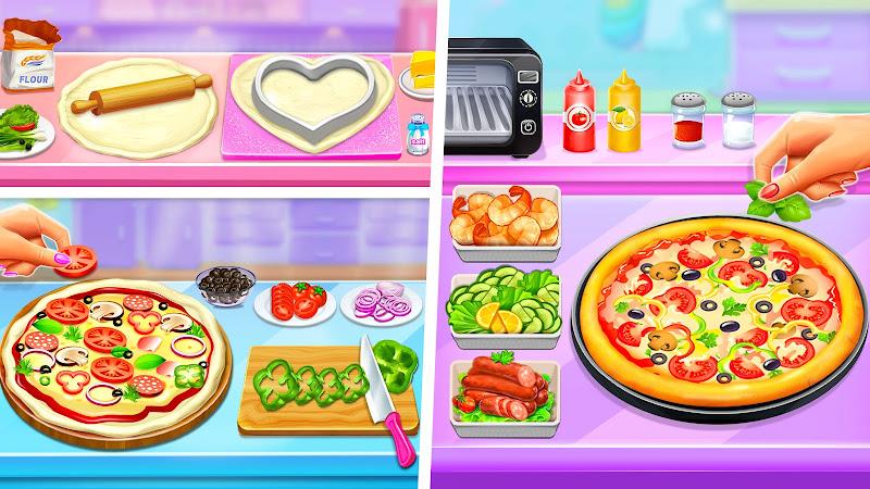 Pizza Maker game-Cooking Games 스크린샷 1