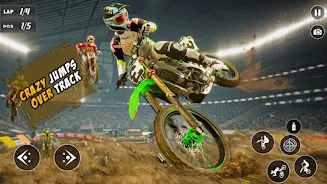 Dirt Bike Games: Motocross 3d スクリーンショット 1