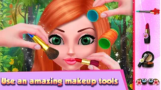 Flower Girl : DressUp & Makeup Captura de tela 2