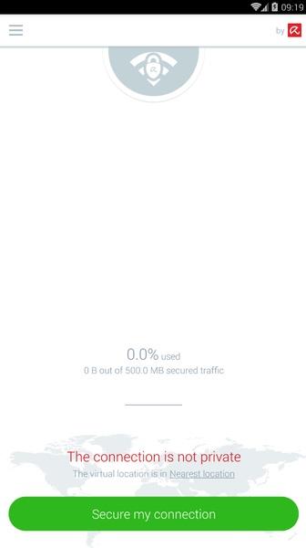 Avira Phantom VPN スクリーンショット 1