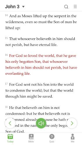 King James Bible - Verse+Audio Screenshot 3