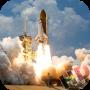 Space Rocket Video Wallpaper